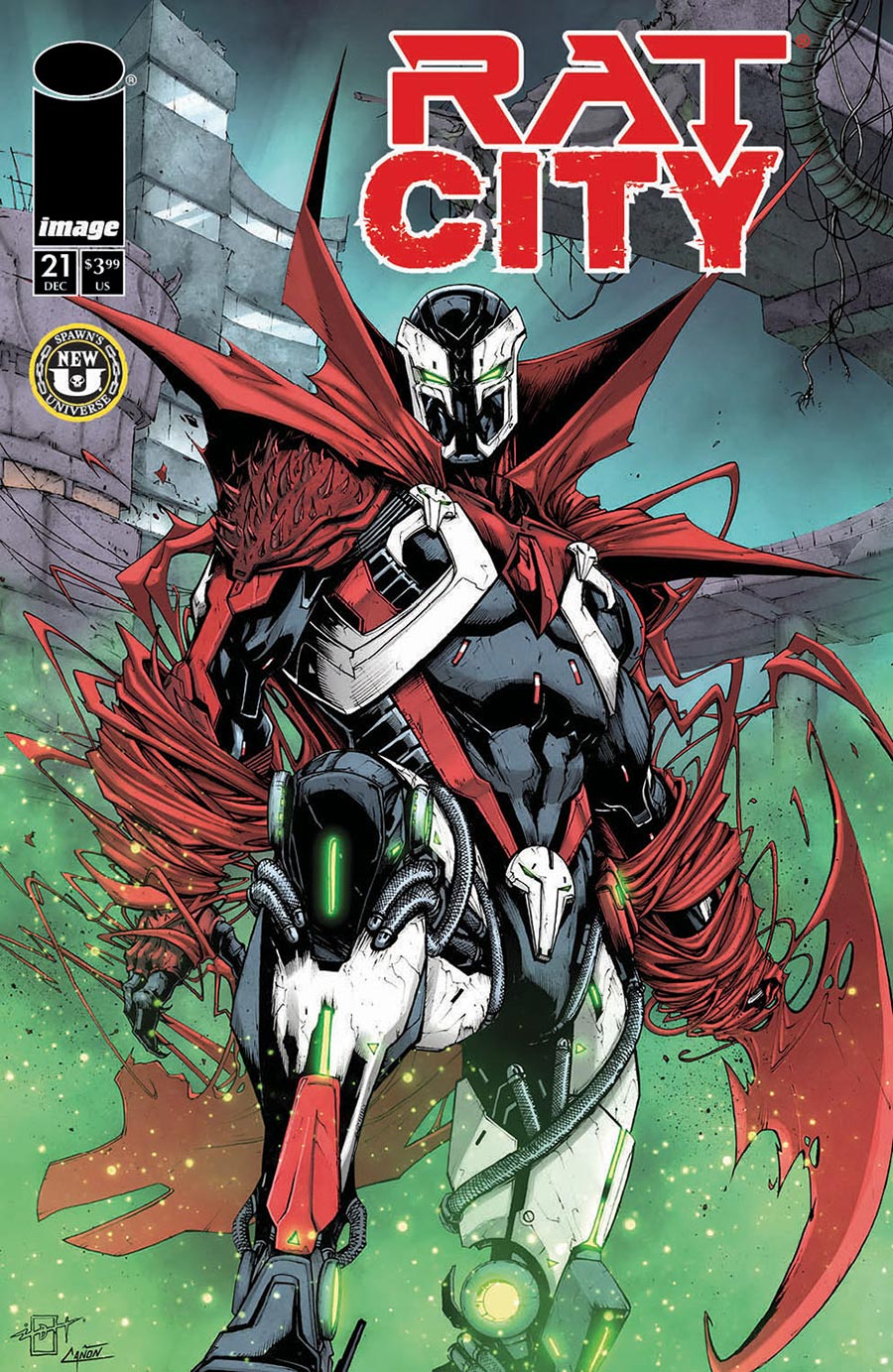 Rat City #21 Cover B Variant Jonathan Uribe Cover (Spawn Universe)
