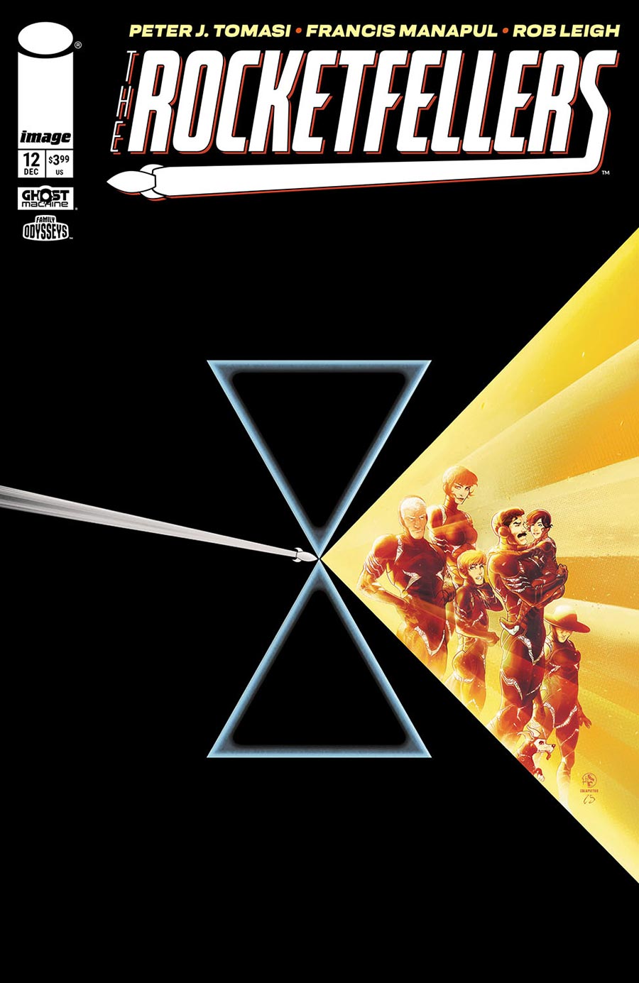 Rocketfellers #12 Cover B Variant Leonardo Colapietro Cover