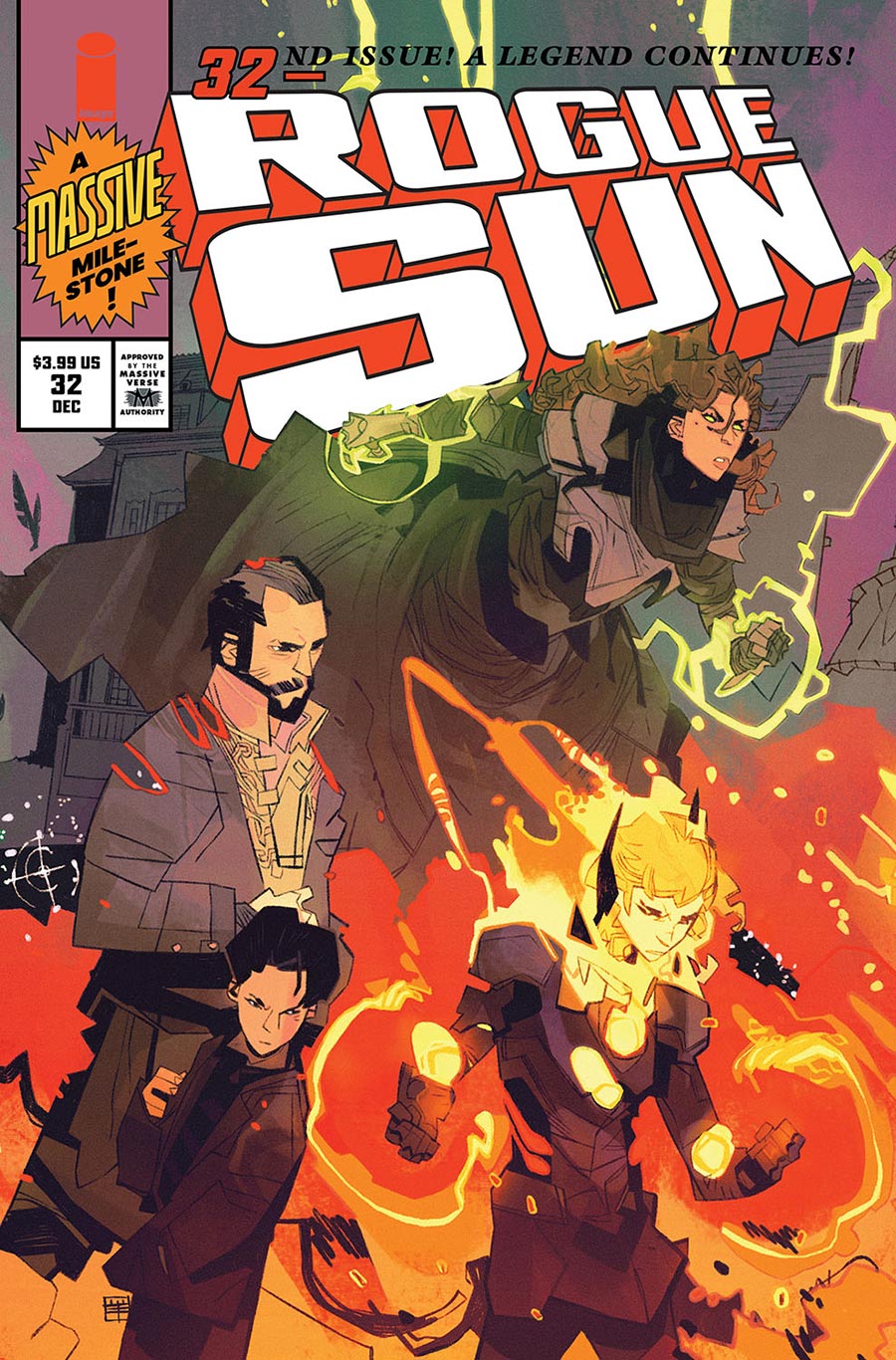Rogue Sun #32 Cover B Variant Marco Locati Connecting Cover