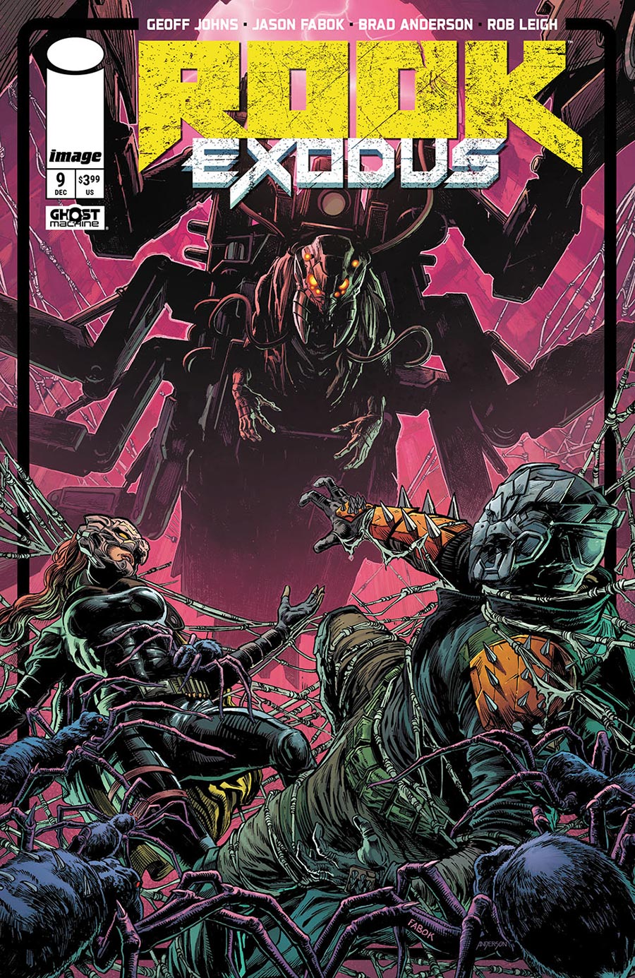 Rook Exodus #9 Cover A Regular Jason Fabok & Brad Anderson Cover