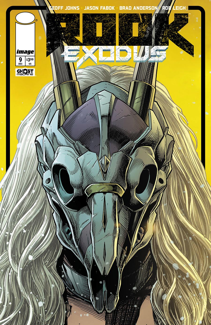 Rook Exodus #9 Cover B Variant Jason Fabok & Brad Anderson Mask Cover