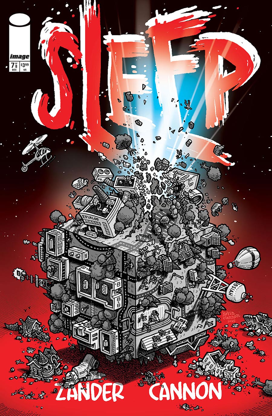 Sleep #7 Cover B Variant Kevin Cannon Cover