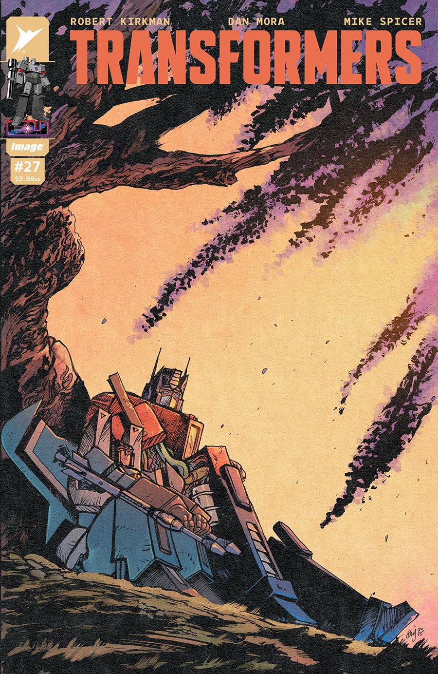 Transformers Vol 5 #27 Cover B Variant Daniel Warren Johnson & Mike Spicer Cover