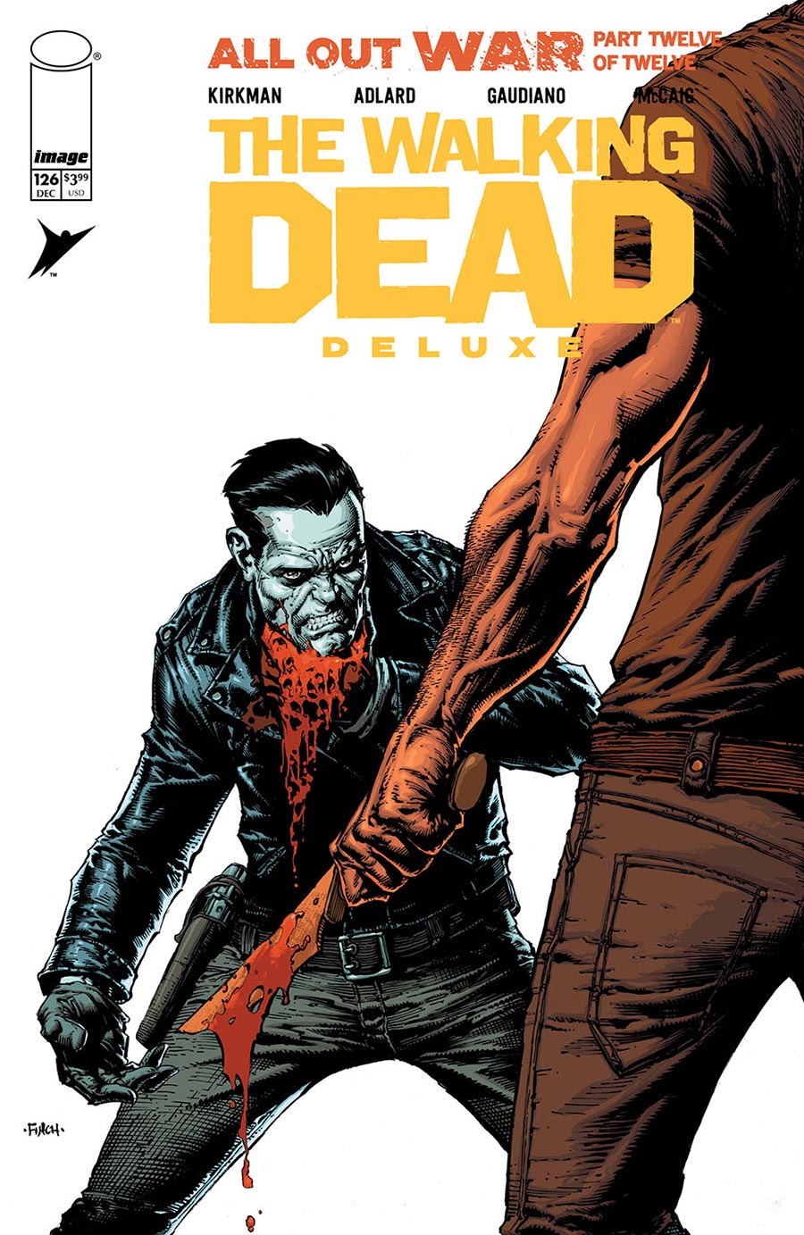 Walking Dead Deluxe #126 Cover A Regular David Finch & Dave McCaig Cover
