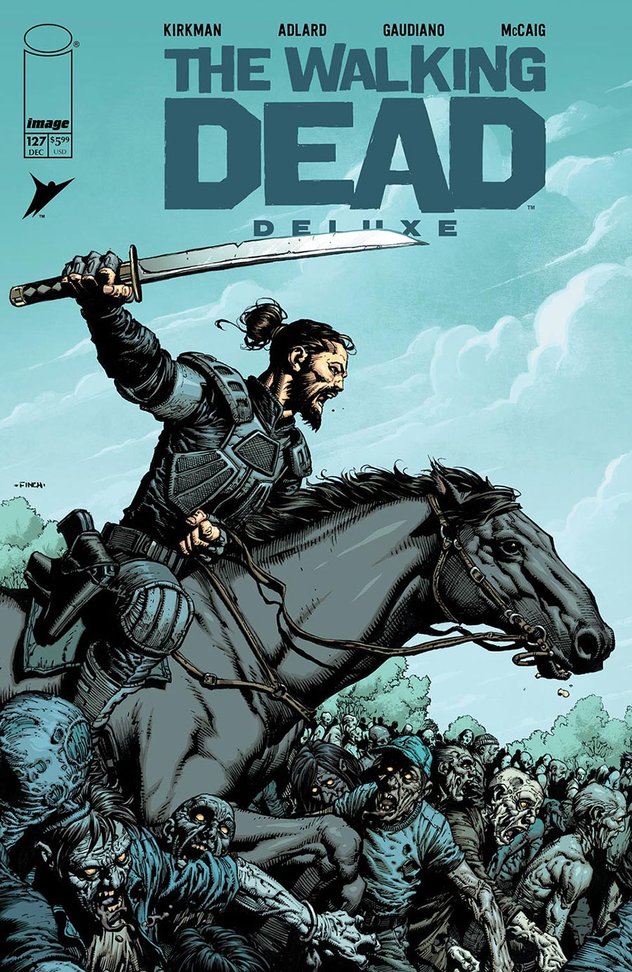 Walking Dead Deluxe #127 Cover A Regular David Finch & Dave McCaig Cover