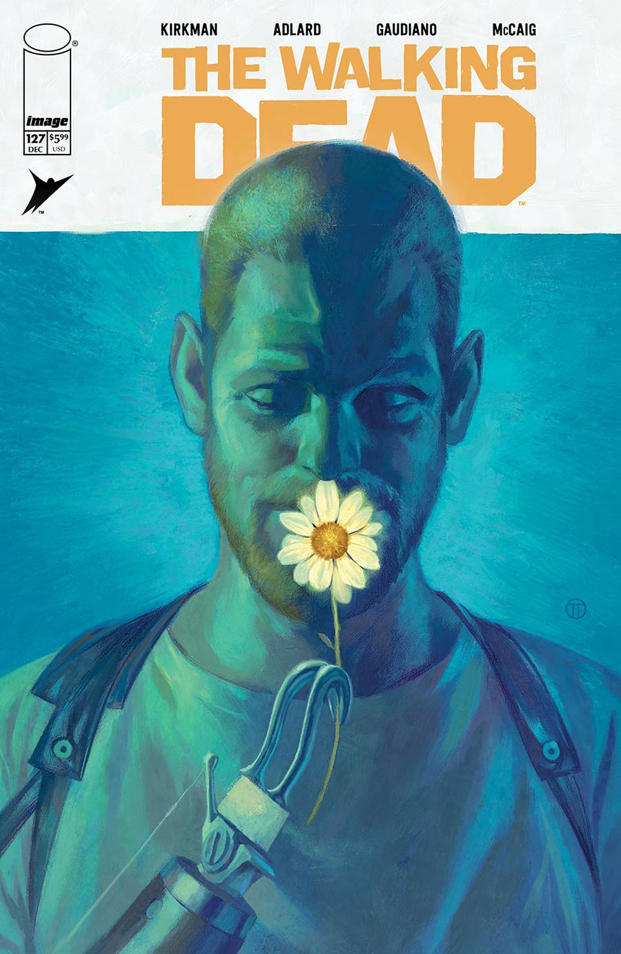 Walking Dead Deluxe #127 Cover D Variant Julian Totino Tedesco Cover