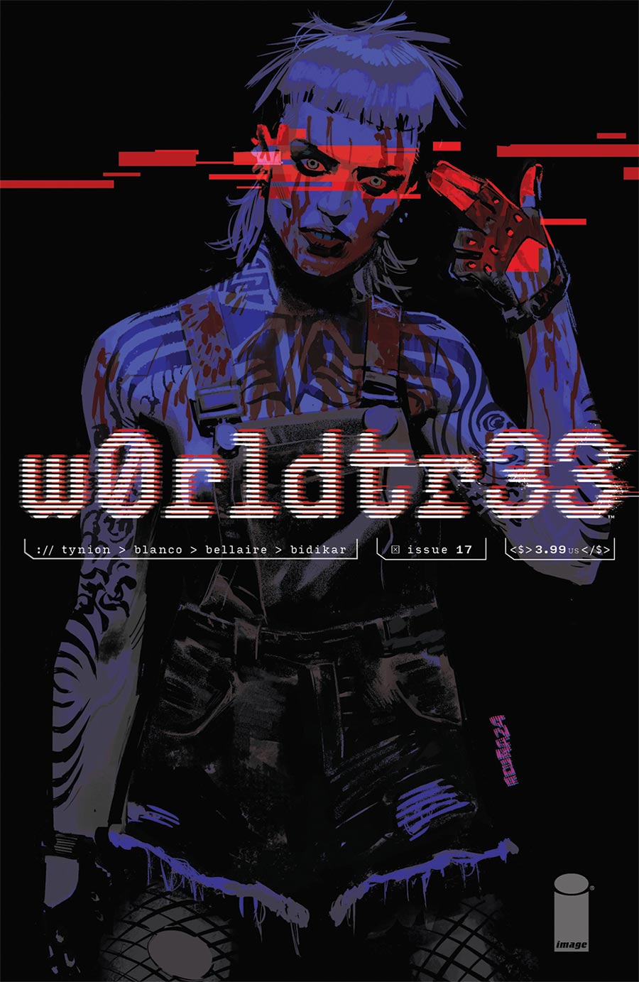 w0rldtr33 #17 Cover B Incentive Daniel Acuna Variant Cover