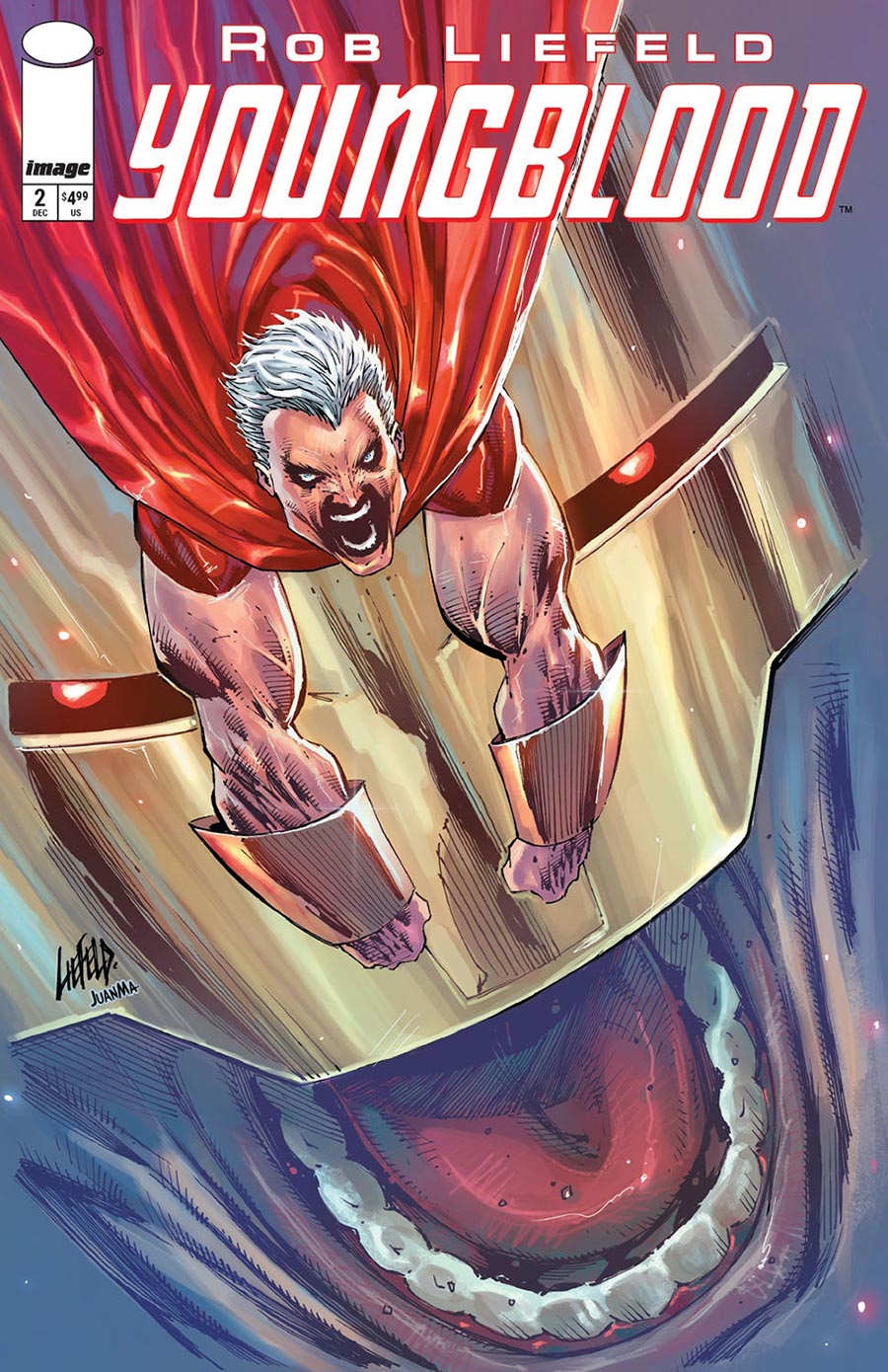 Youngblood Vol 6 #2 Cover B Variant Rob Liefeld Cover