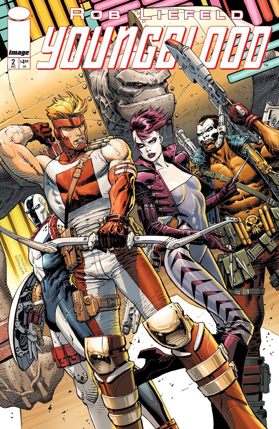 Youngblood Vol 6 #2 Cover C Variant Dustin Weaver Cover