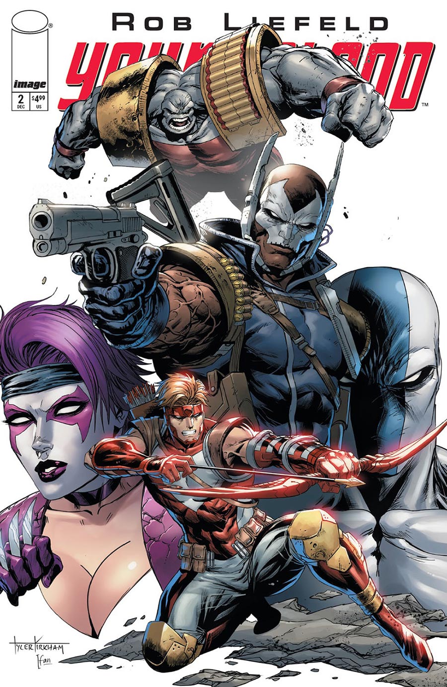 Youngblood Vol 6 #2 Cover D Variant Tyler Kirkham Cover