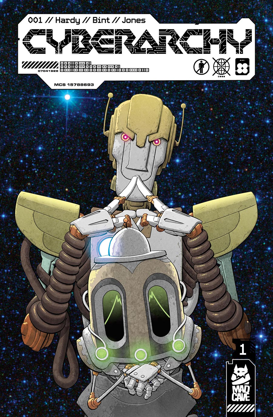 Cyberarchy #1 Cover B Variant Andy Clarke & Jose Villarrubia Cover