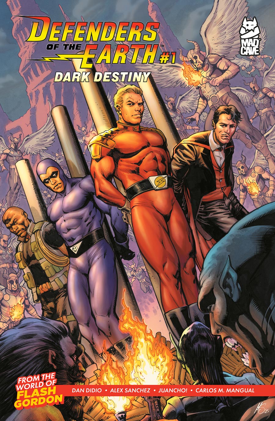 Defenders Of The Earth Dark Destiny #1 Cover A Regular Marco Santucci Cover