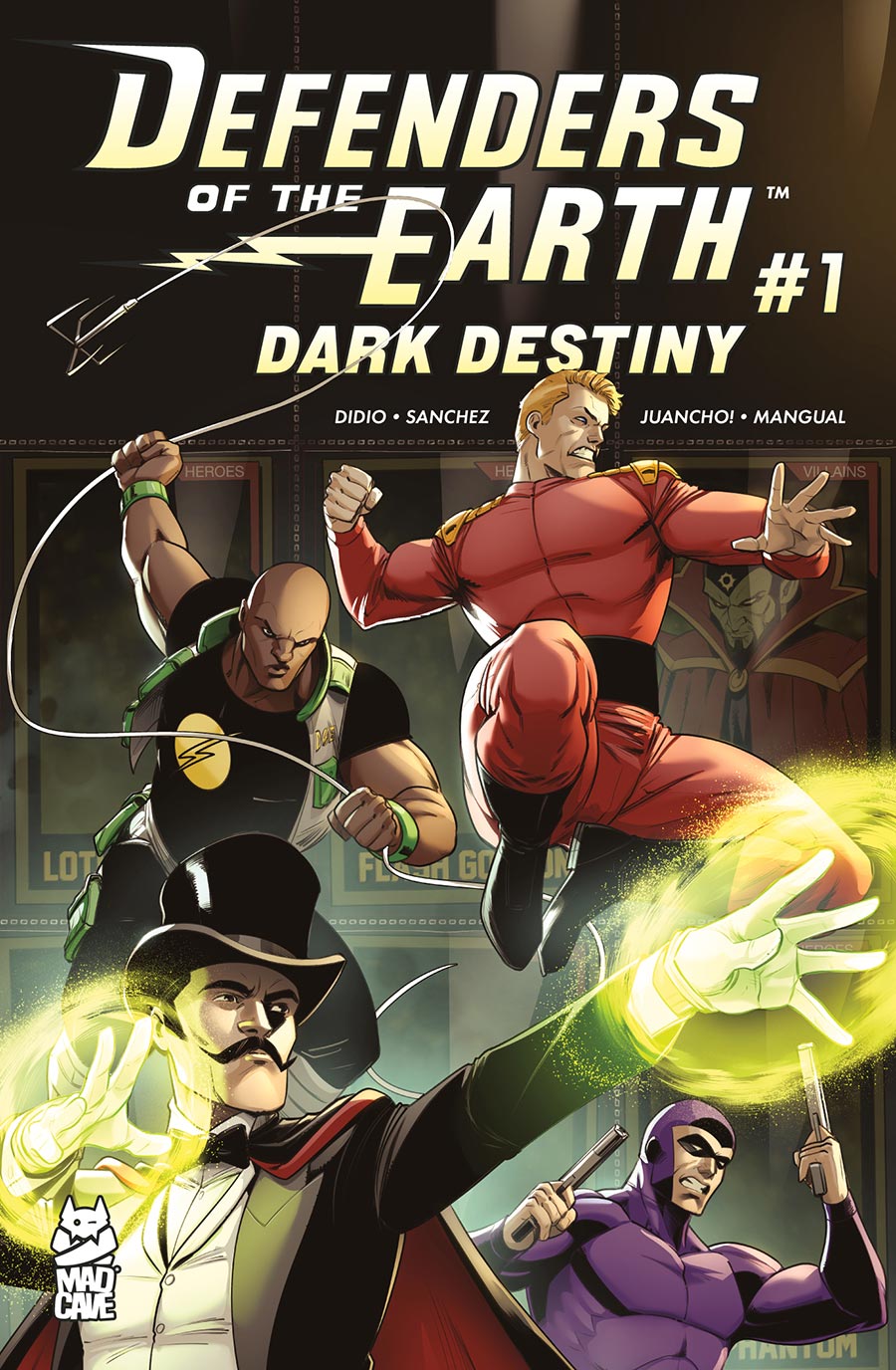 Defenders Of The Earth Dark Destiny #1 Cover C Variant Bob Quinn Unlockable Cover
