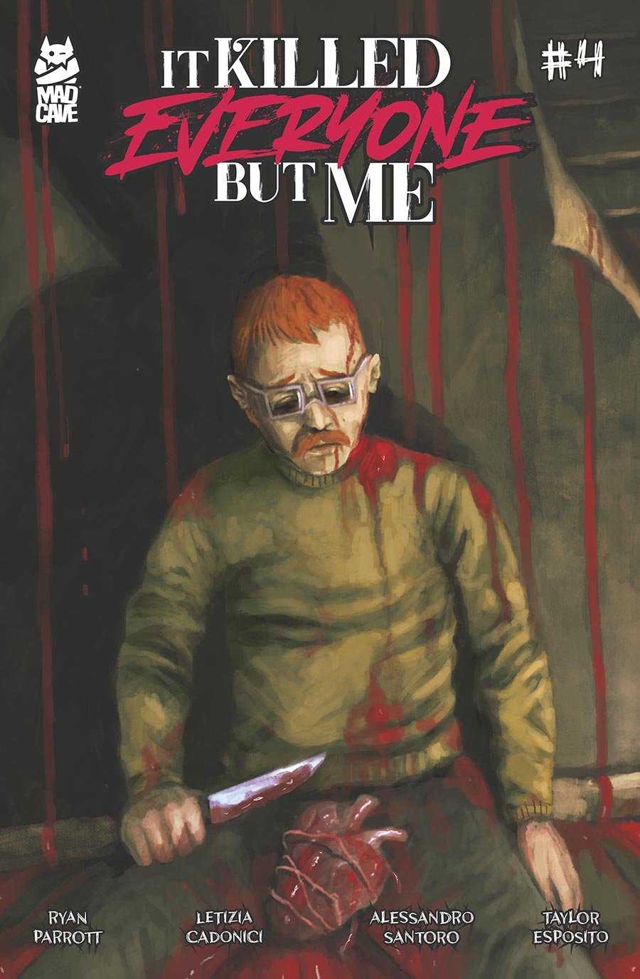 It Killed Everyone But Me #4 Cover B Variant Trevor Henderson Cover