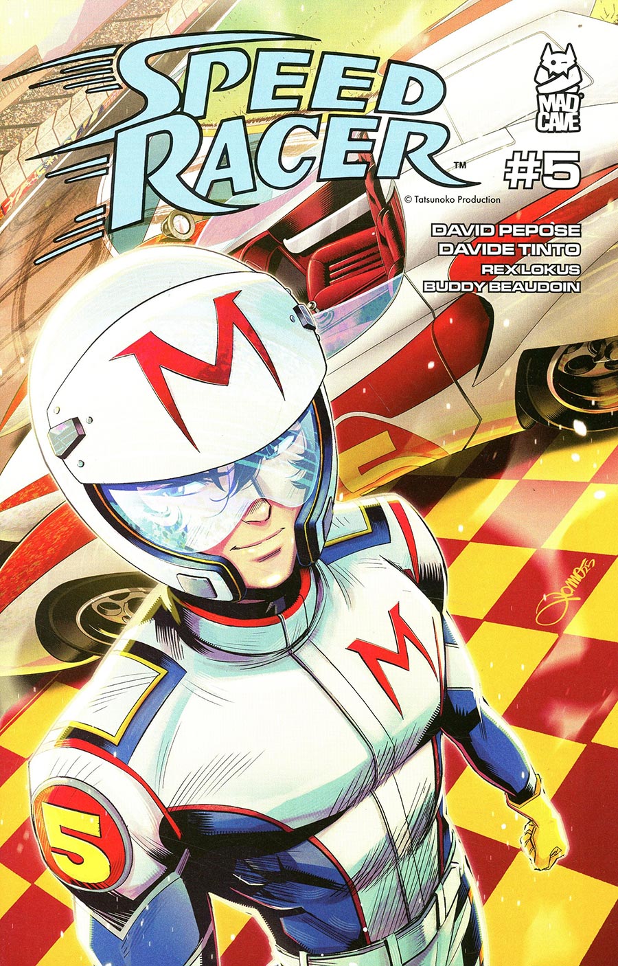 Speed Racer Vol 4 #5 Cover A Regular Alessio Zonno Cover