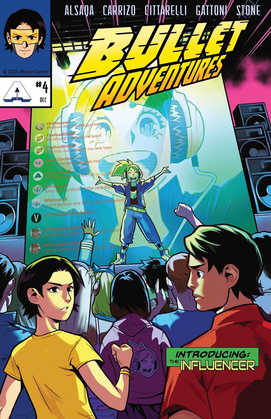 Bullet Adventures #4 Cover A Regular Nicolas Carrizo & Francesca Cittarelli Cover