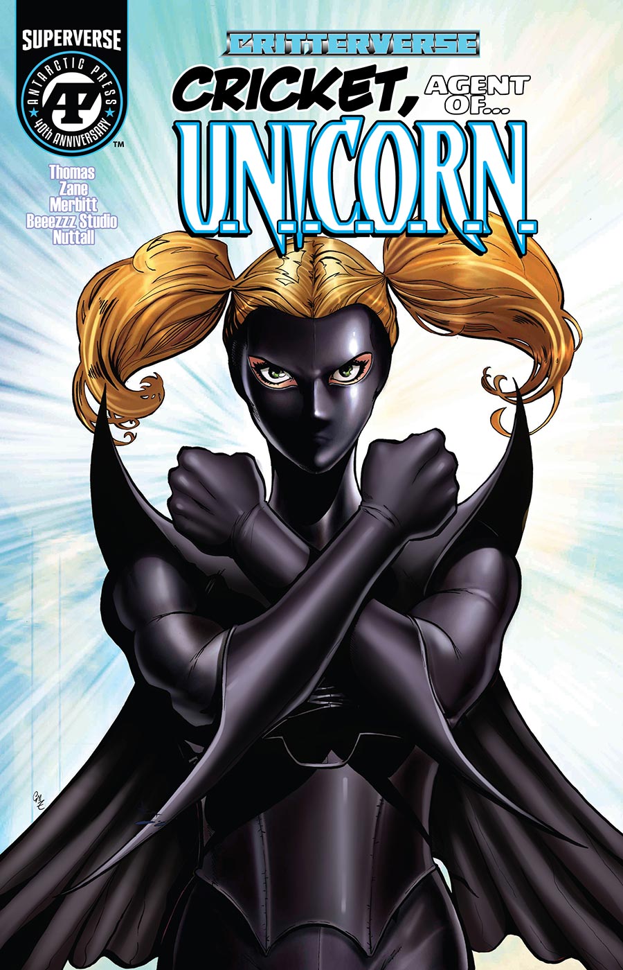 Critterverse Presents Cricket Agent Of Unicorn #1 Cover A Regular CB Zane Cover