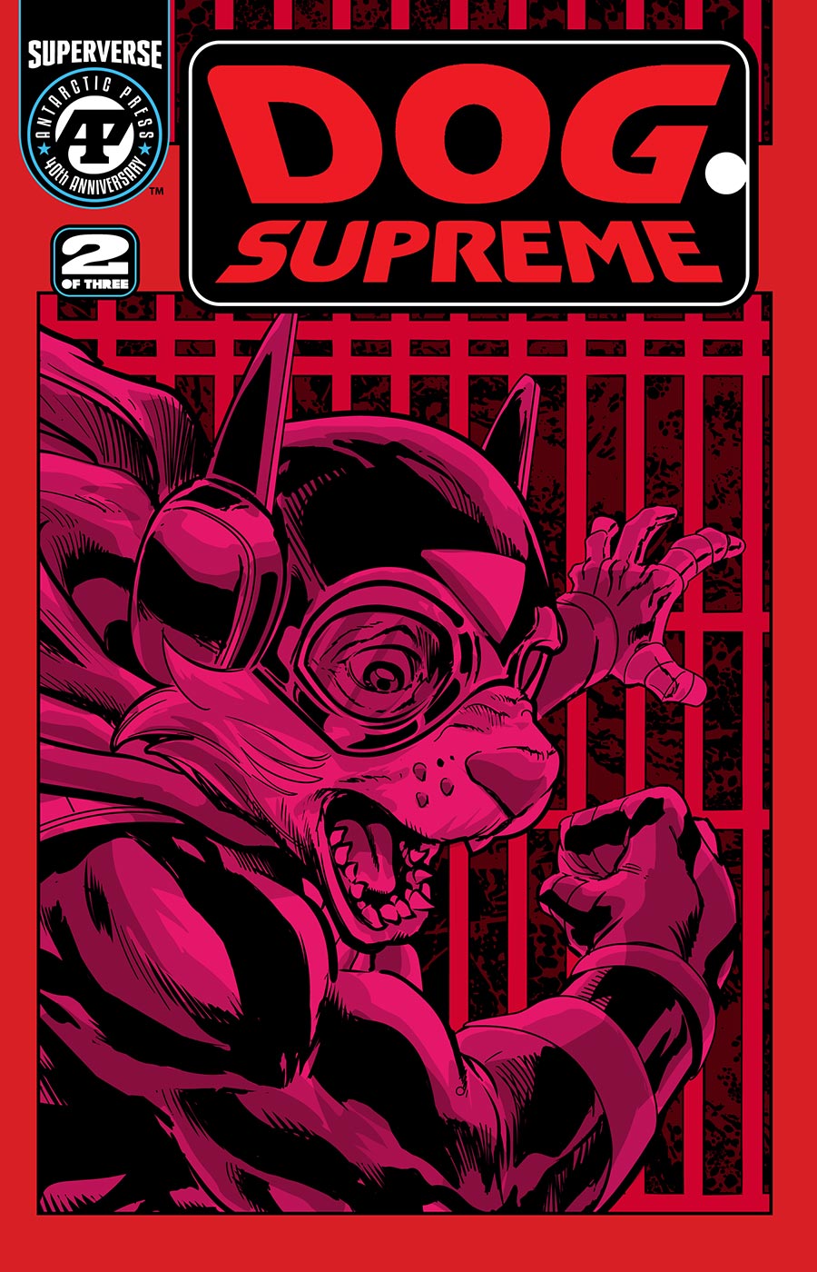 Dog Supreme #2 Cover B Variant Brian Denham Chrome Foil Cover