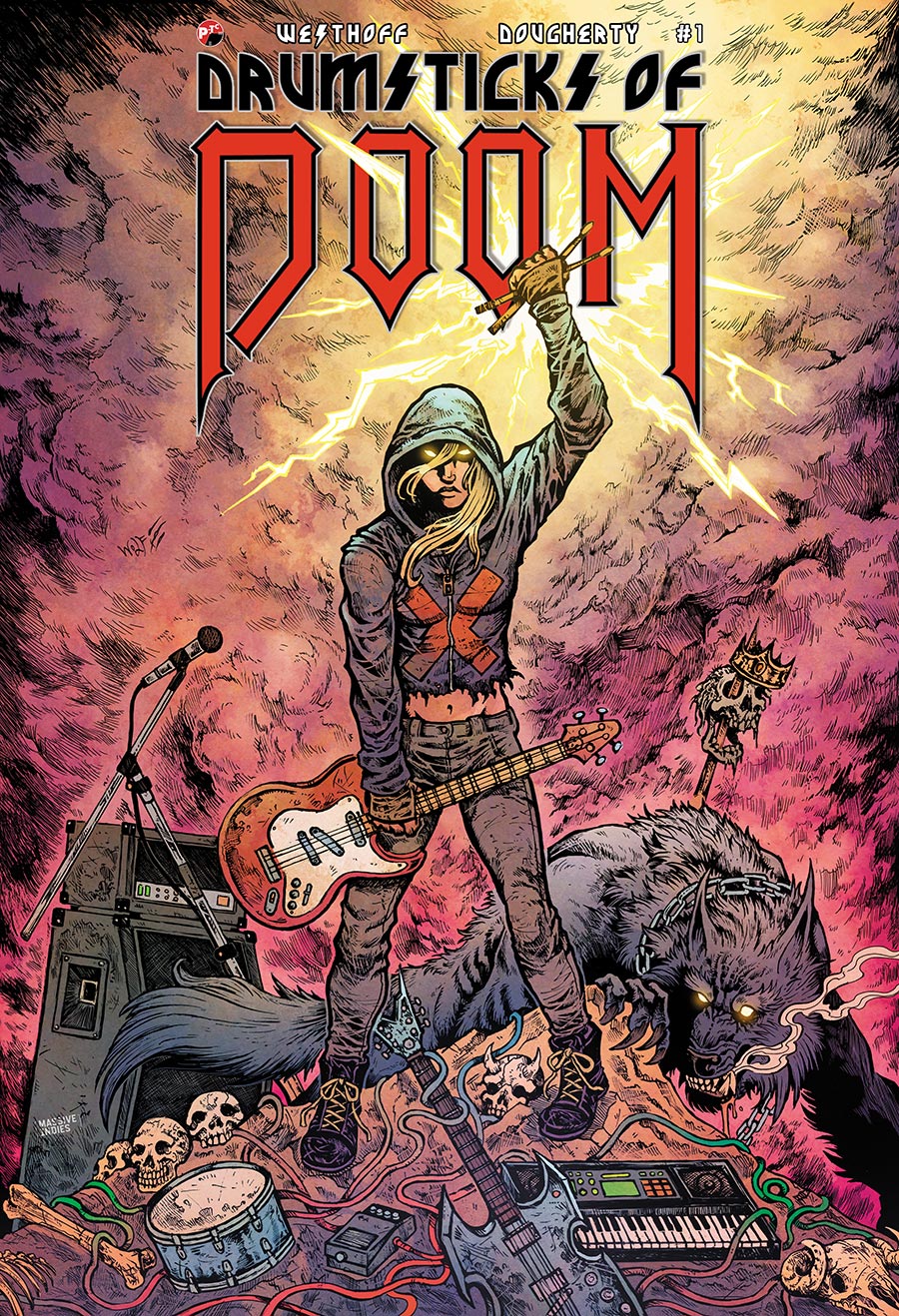 Drumsticks Of Doom #1 Cover A Regular Maria Wolf Cover