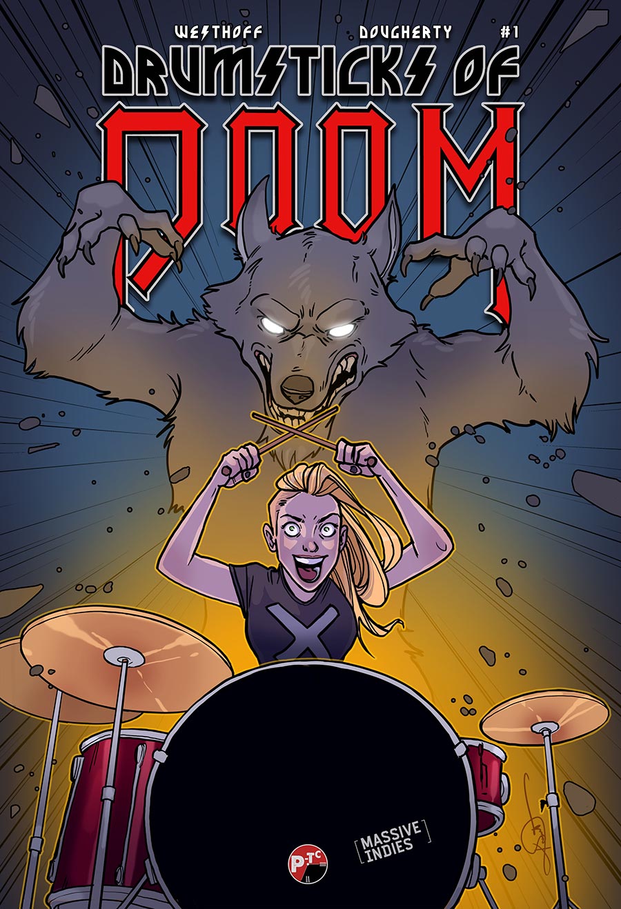 Drumsticks Of Doom #1 Cover B Incentive K Lynn Smith Variant Cover