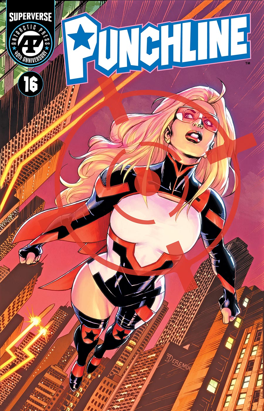 Punchline #16 Cover B Variant Tom Derenick Cover
