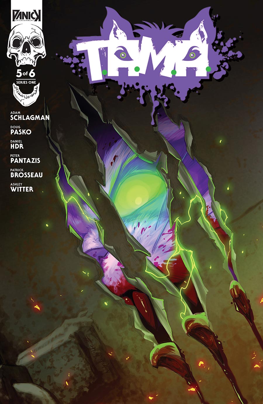 T.A.M.A. #5 Cover A Regular Ashley Witter Cover