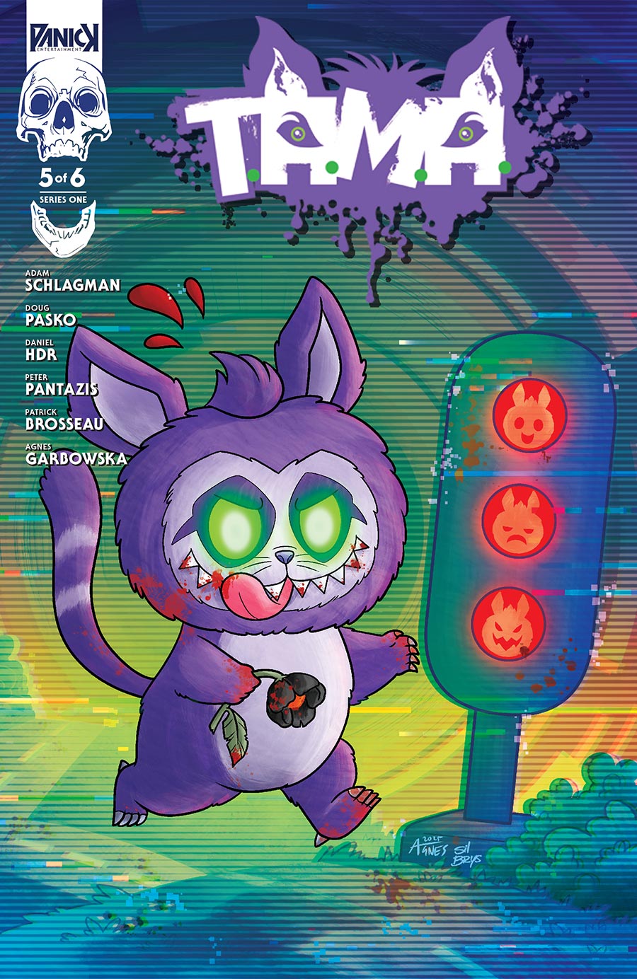 T.A.M.A. #5 Cover B Variant Agnes Garbowska Labubu Homage Cover