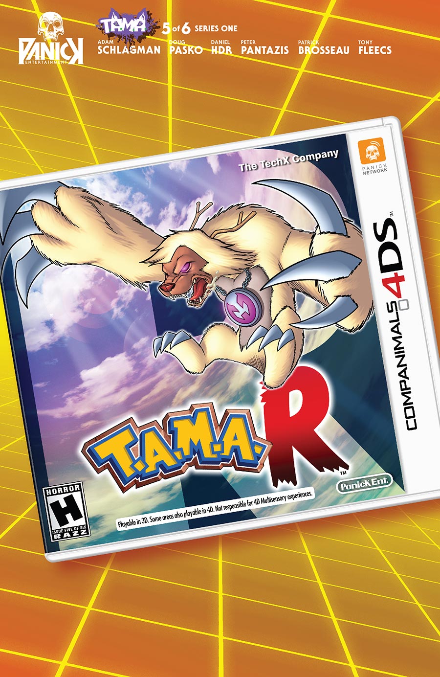 T.A.M.A. #5 Cover C Incentive Tony Fleecs Video Game Homage Variant Cover