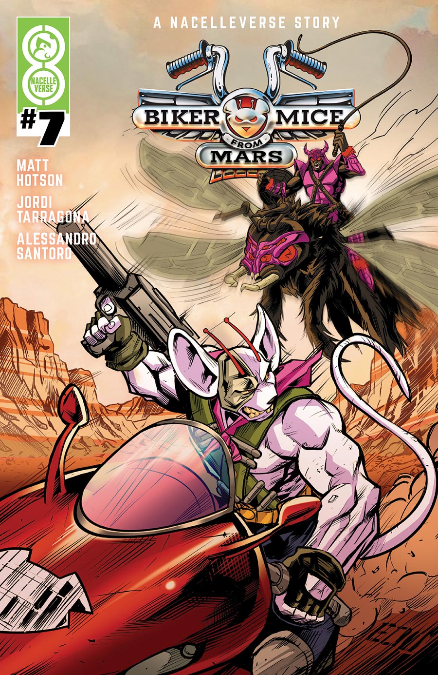 Biker Mice From Mars Vol 3 #7 Cover A Regular Edu Souza Cover