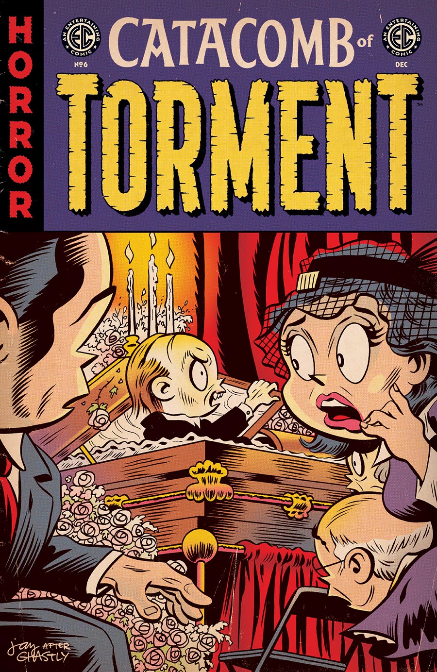 Catacomb Of Torment #6 Cover C Incentive Jay Stephens EC Homage Variant Cover (EC Comics)