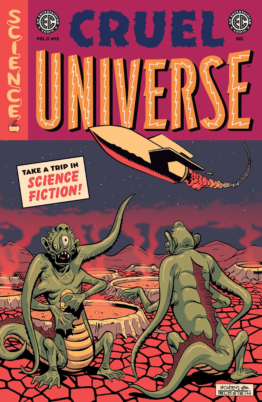 Cruel Universe Vol 2 #5 Cover C Incentive Albert Monteys EC Homage Variant Cover (EC Comics)