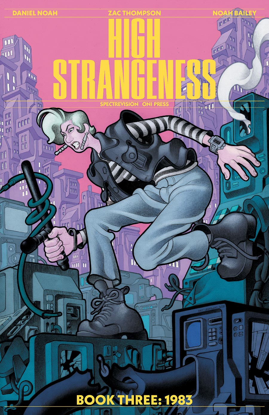 High Strangeness #3 1983 Cover B Variant Matt Lesniewski Cover