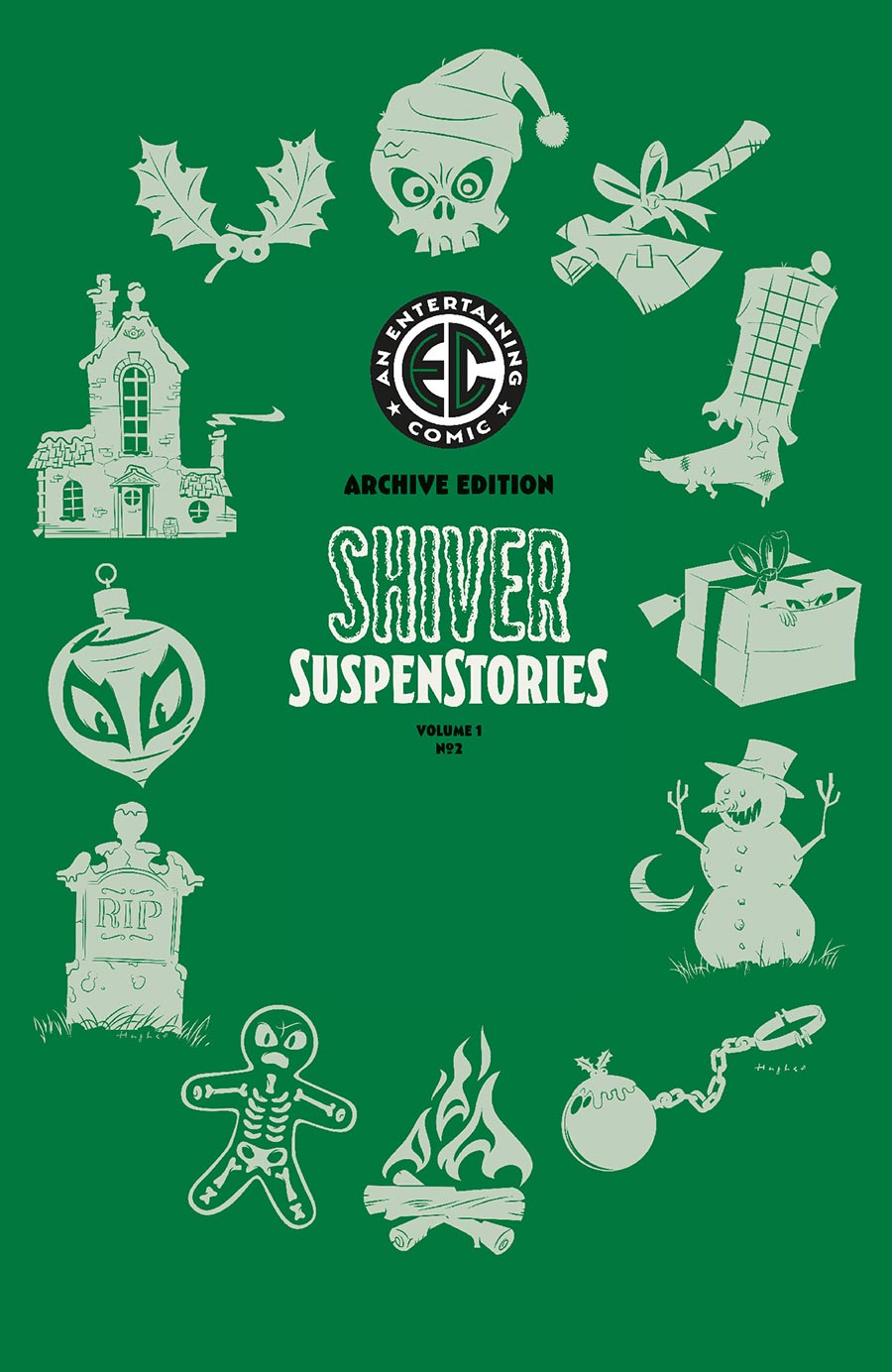 Shiver Suspenstories 2 #1 (One Shot) Cover E Incentive Rian Hughes EC Archive Edition Variant Cover (EC Comics)
