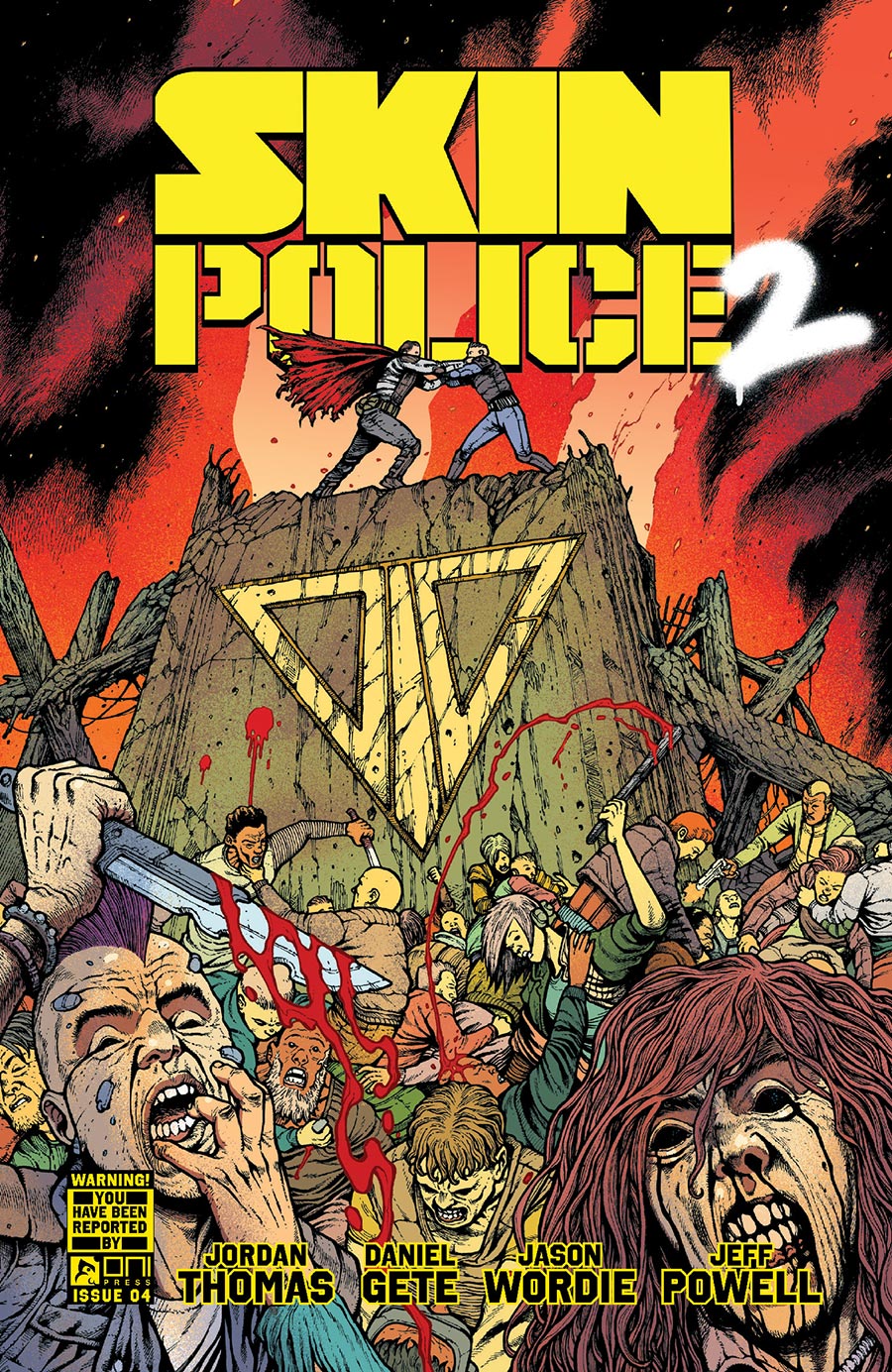 Skin Police 2 #4 Cover A Regular Daniel Gete Cover