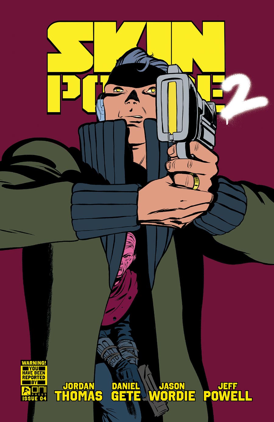 Skin Police 2 #4 Cover B Variant Javier Rodriguez Cover