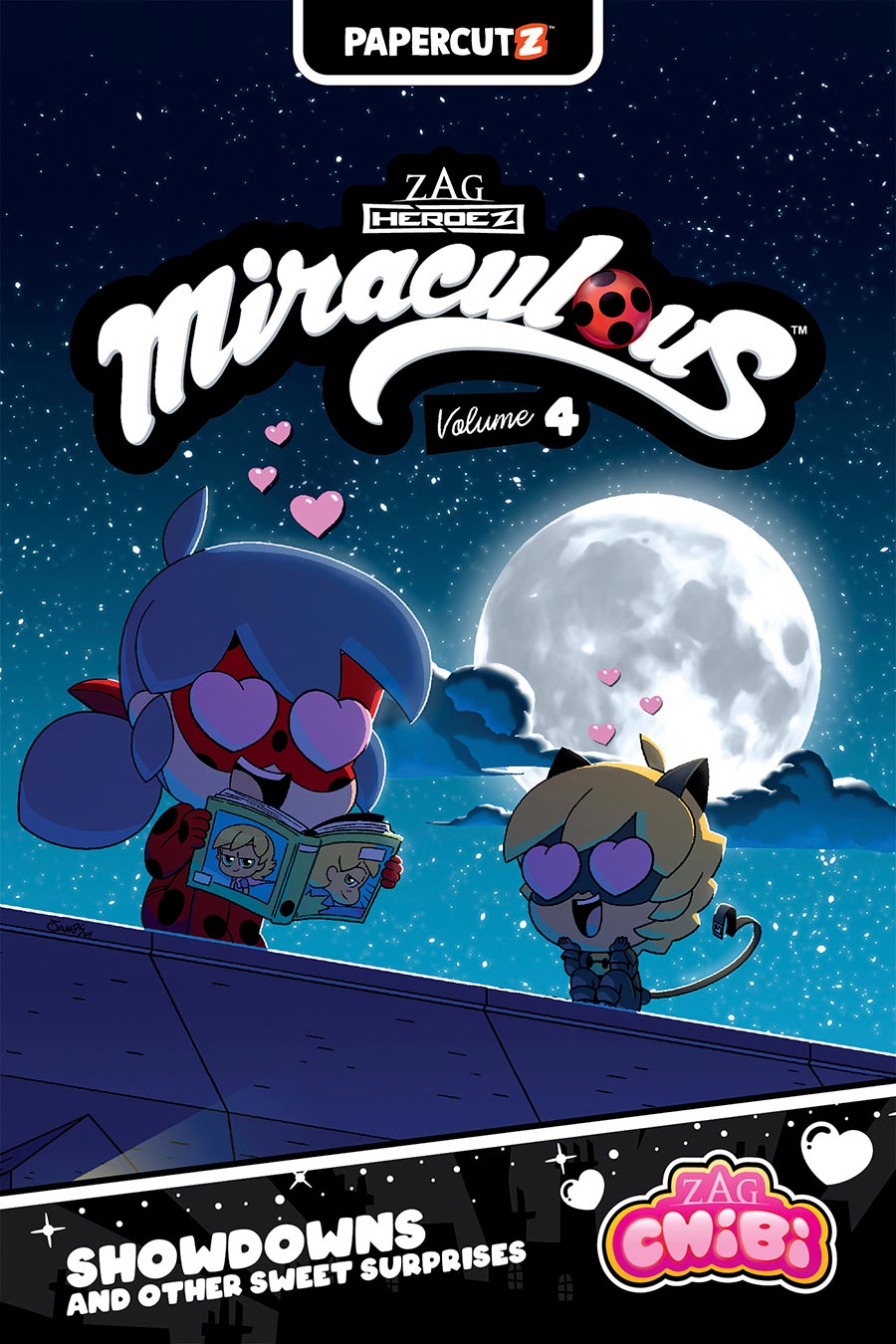 Miraculous Ladybug Chibi Vol 4 Showdowns And Other Sweet Surprises HC