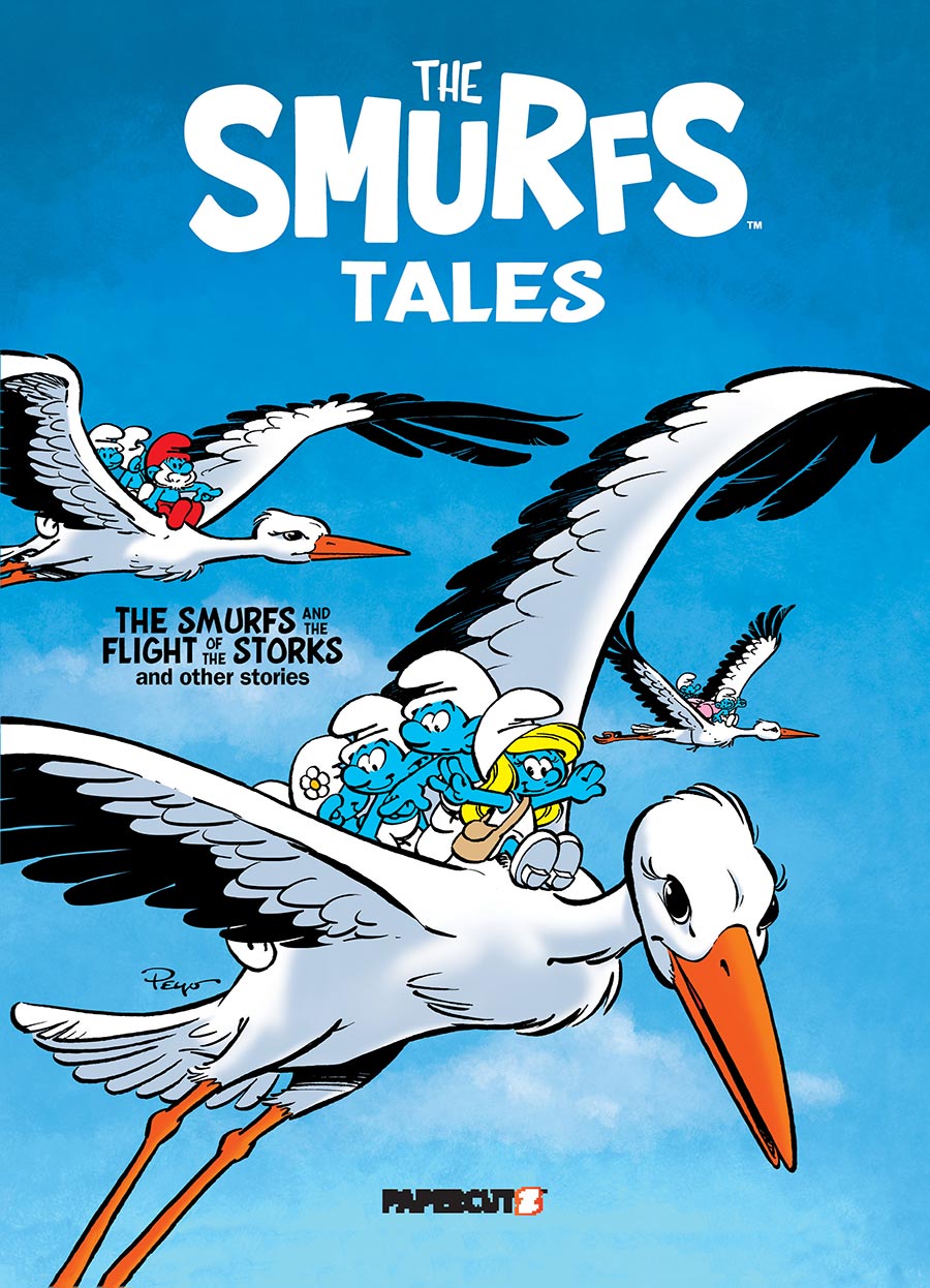 Smurfs Tales Vol 14 The Smurfs And The Flight Of The Storks And Other Stories HC