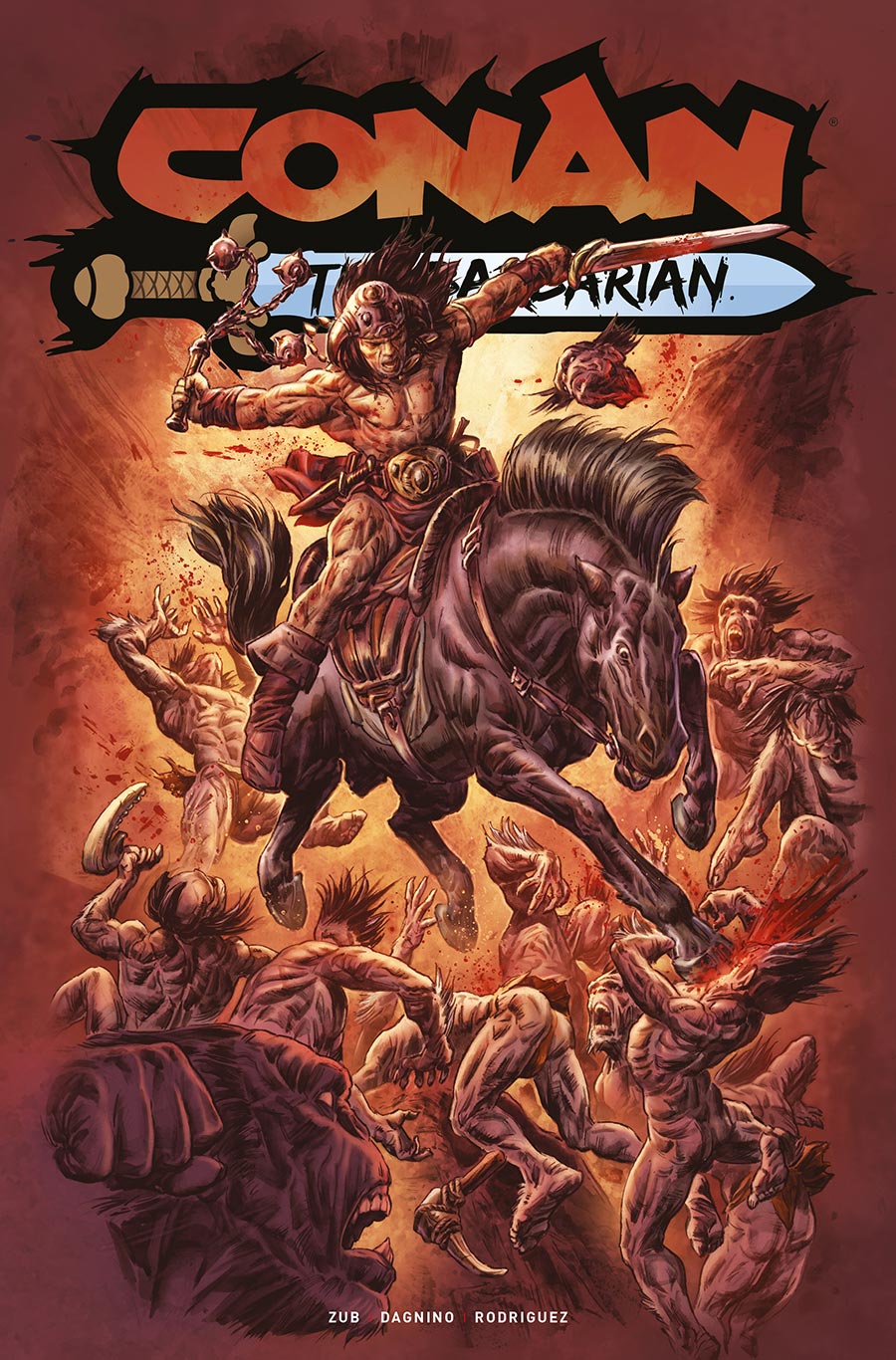 Conan The Barbarian Vol 5 #27 Cover B Variant Doug Braithwaite Cover