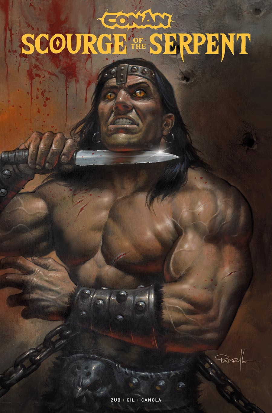 Conan The Barbarian Scourge Of The Serpent #4 Cover B Variant Lucio Parrillo Cover