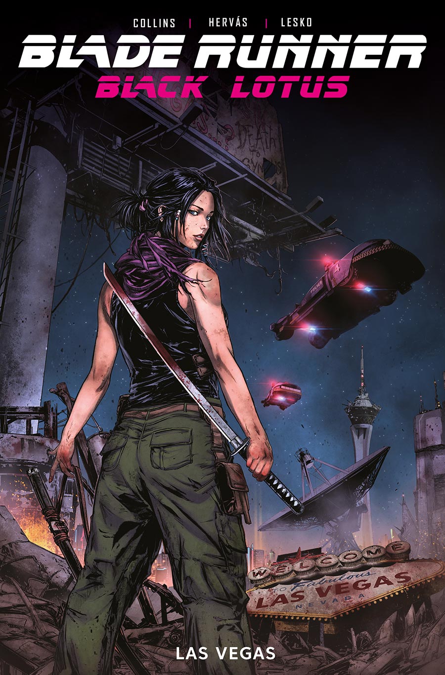 Blade Runner Black Lotus Las Vegas #4 Cover A Regular Raymond Gay Cover