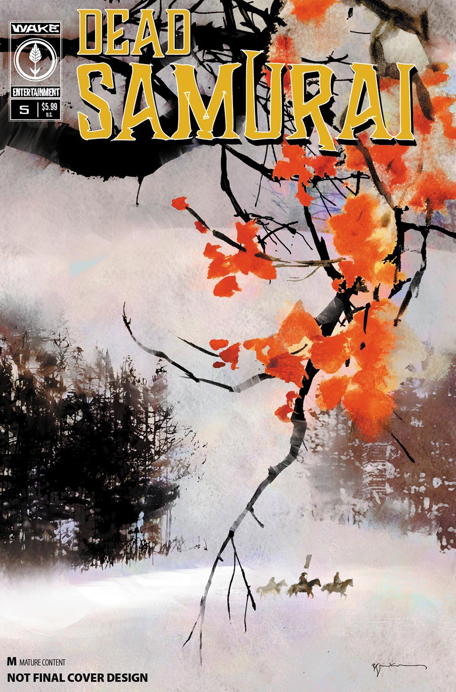 Dead Samurai #5 Cover A Regular Bill Sienkiewicz Cover