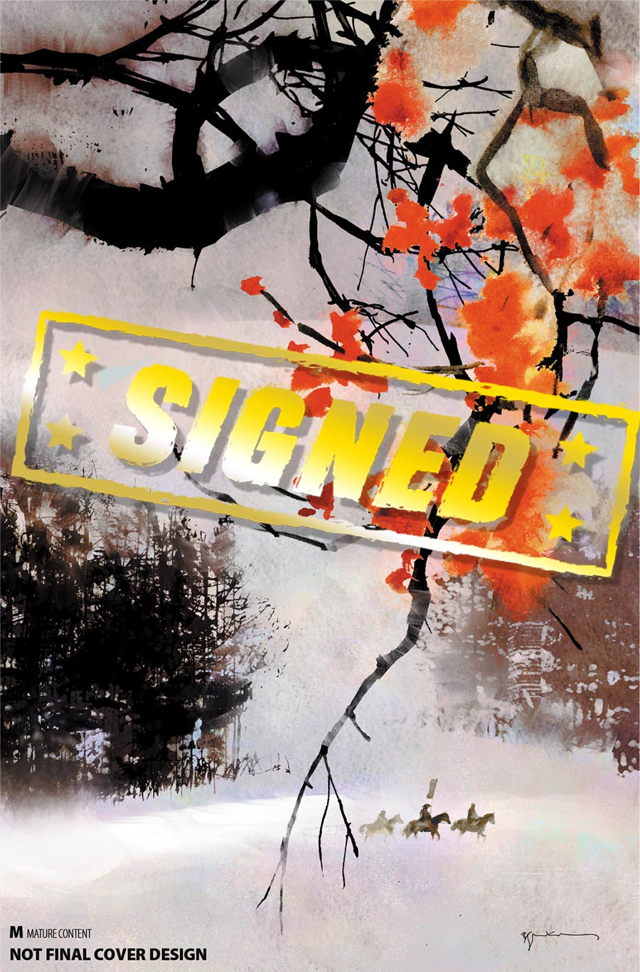 Dead Samurai #5 Cover E Incentive Bill Sienkiewicz Virgin Cover Signed Edition