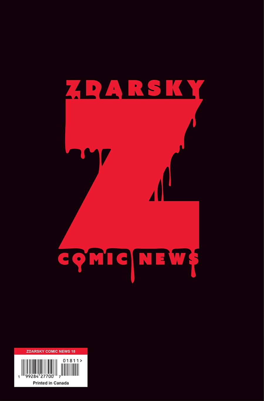 Zdarsky Comic News #18 - FREE - Limit 1 Per Customer