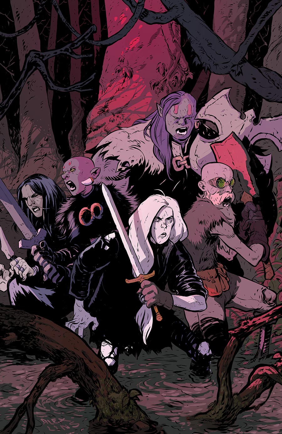 Briar Nights Terror #1 Cover A Regular Alex Lins Cover