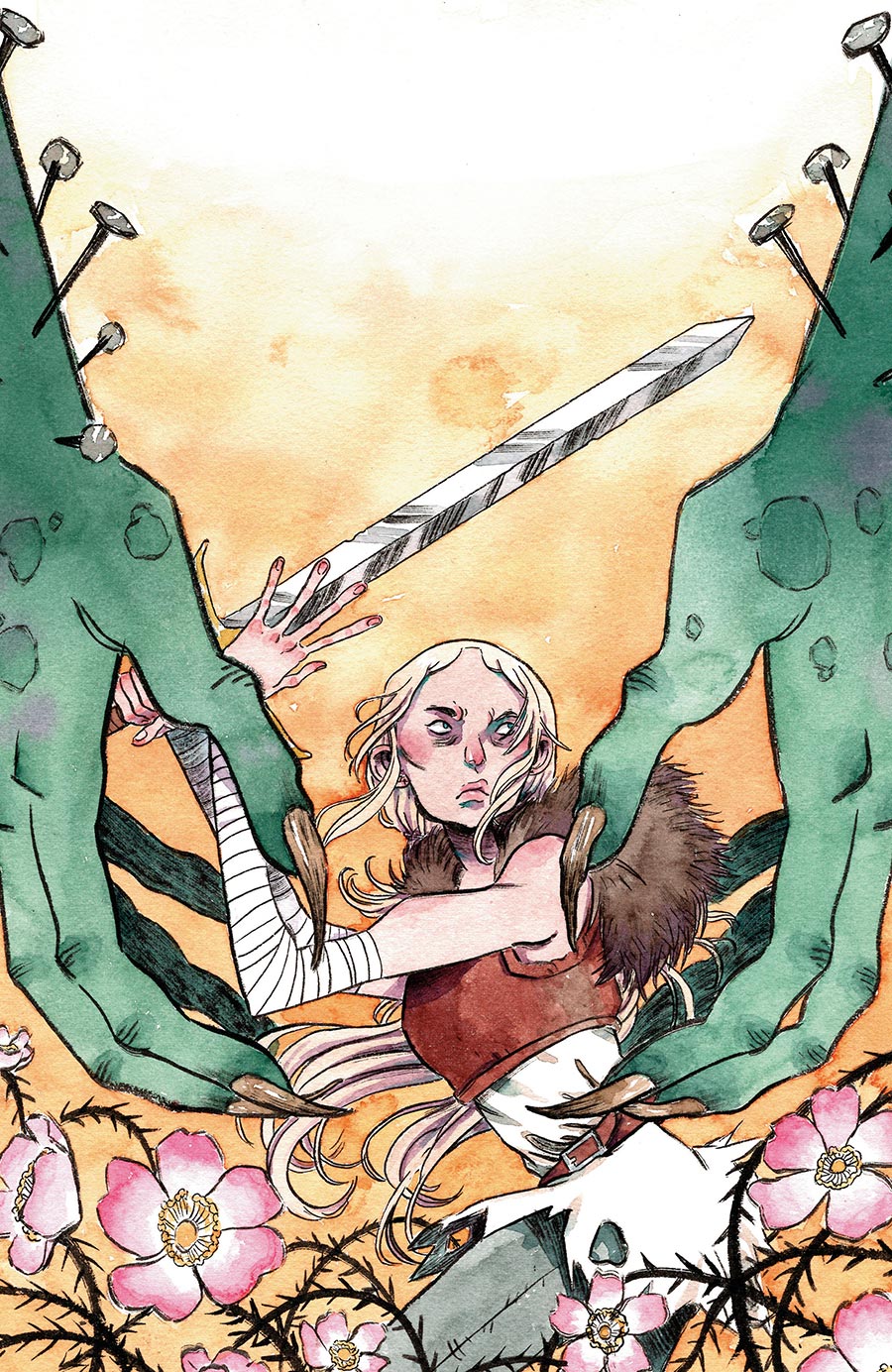 Briar Nights Terror #1 Cover E Incentive Morgan Beem Virgin Variant Cover