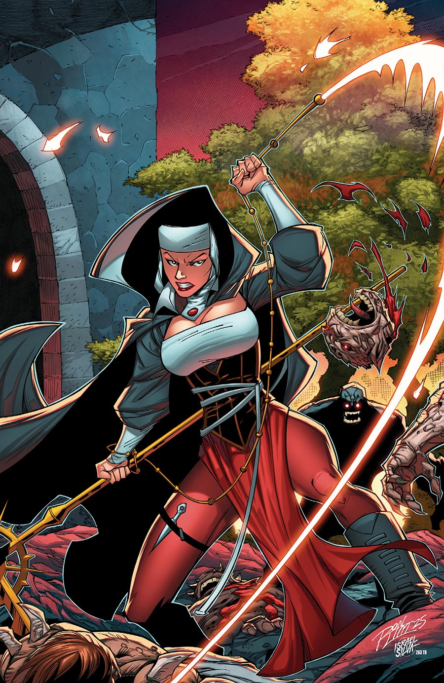 Marian Heretic #3 Cover C Incentive Ron Lim Virgin Cover