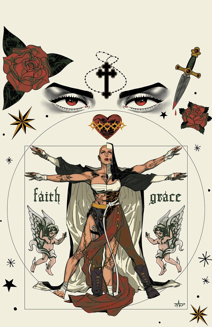 Marian Heretic #3 Cover F Variant Joe Jaro Unlimited Virgin Cover