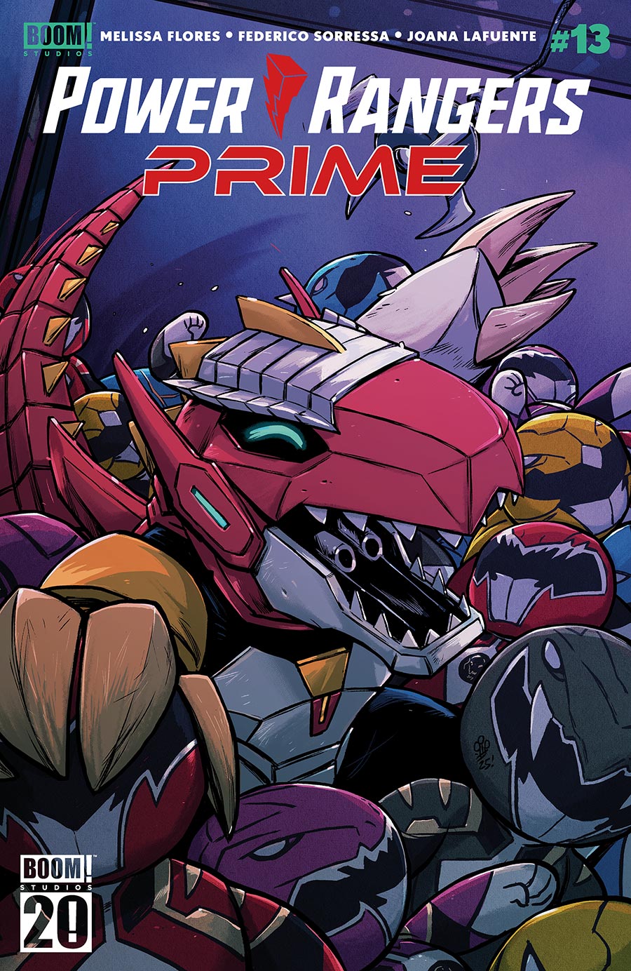 Power Rangers Prime #13 Cover C Variant Michael Dialynas BOOM Studios 20th Anniversary Cover