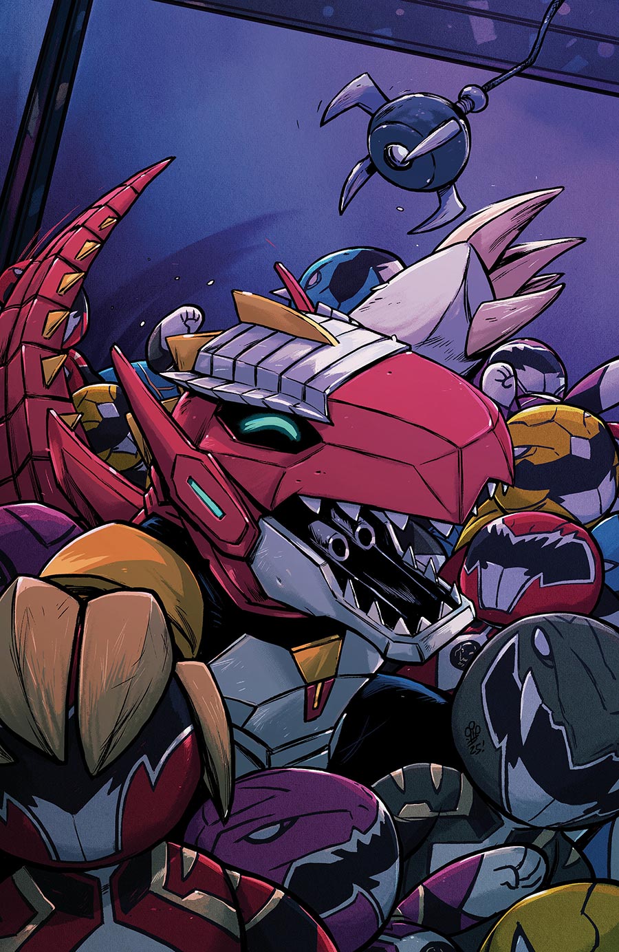 Power Rangers Prime #13 Cover F Incentive Michael Dialynas BOOM Studios 20th Anniversary Virgin Cover