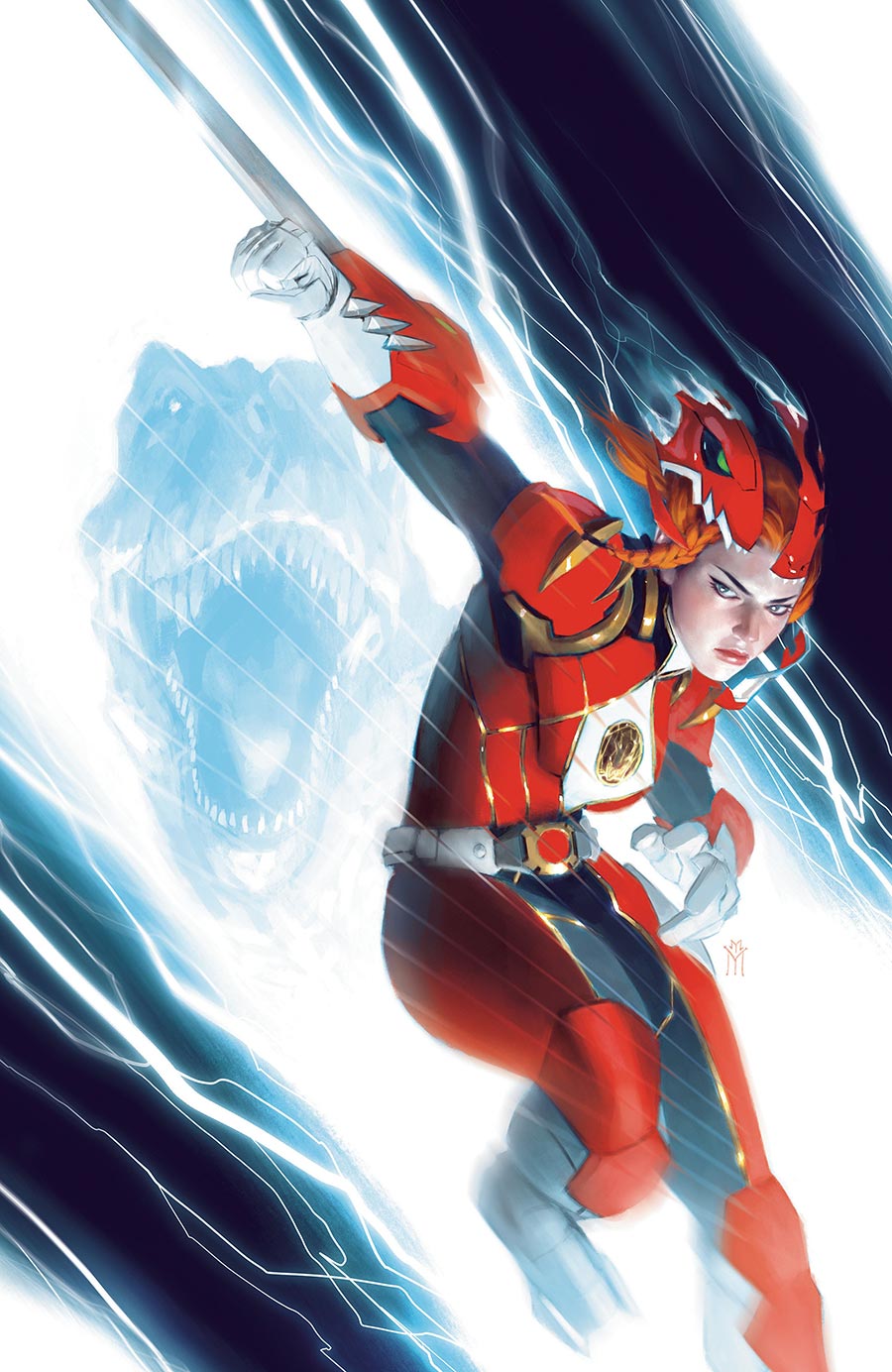 Power Rangers Prime #13 Cover G Incentive Miguel Mercado Virgin Variant Cover